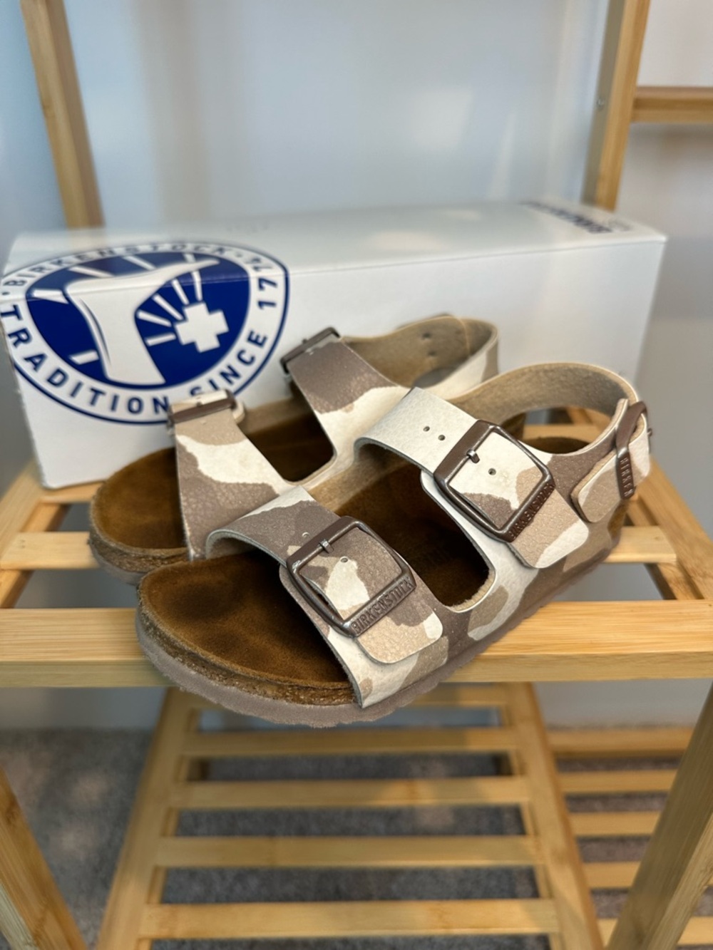 Birkenstock Kids Milano Desert Soil Camo